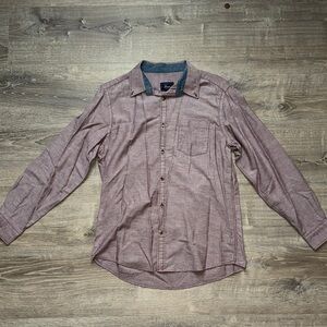 G.H. Bass & Co. Red Casual Button Down Shirt